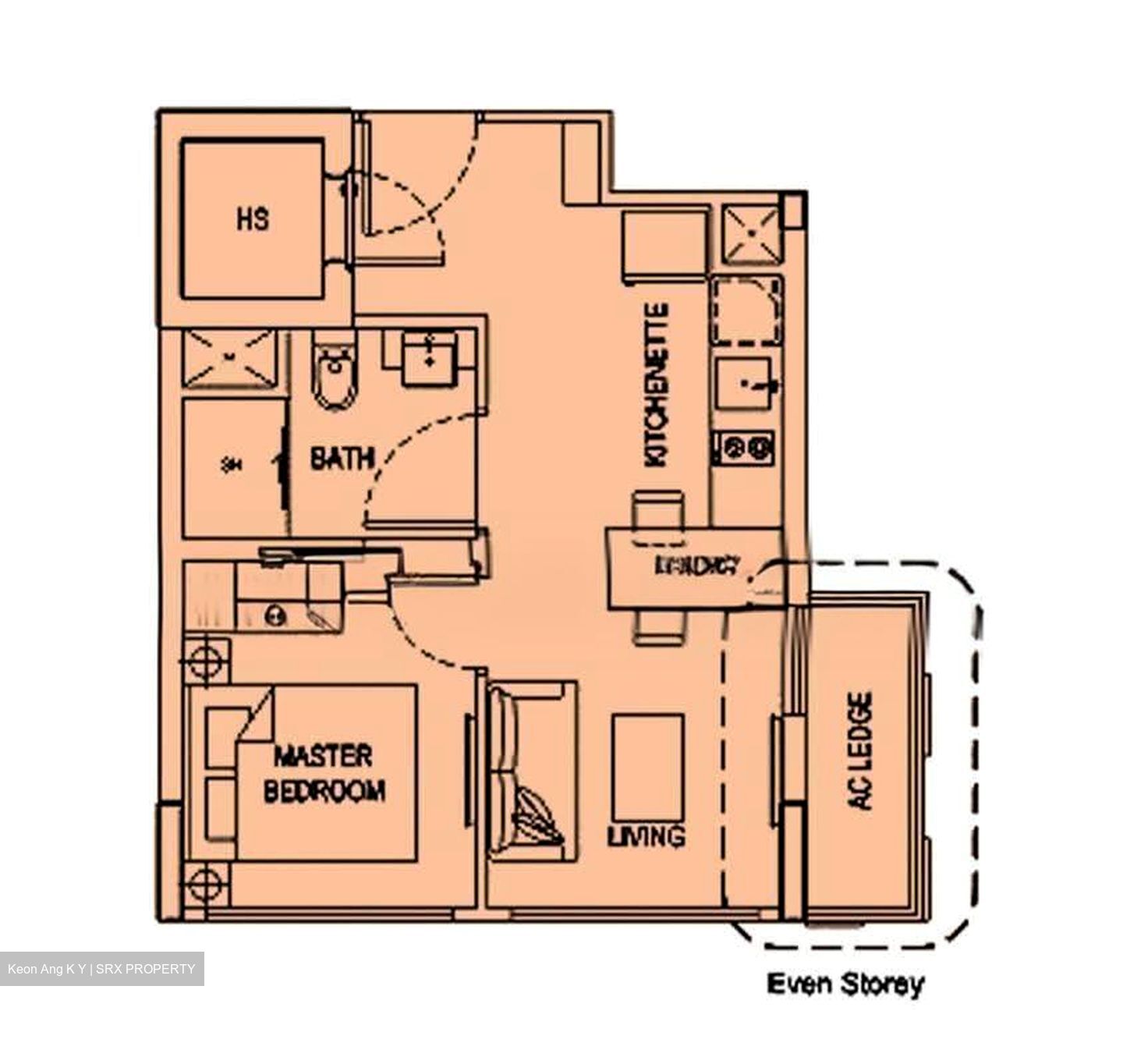 The Hillford (D21), Apartment #619443001